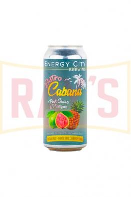 Energy City Brewing - Bistro Cabana Pink Guava & Pineapple (16oz can) (16oz can)