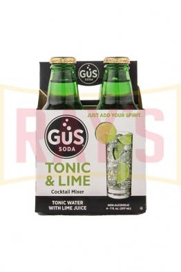 GuS Soda - Tonic & Lime (4 pack bottles) (4 pack bottles)