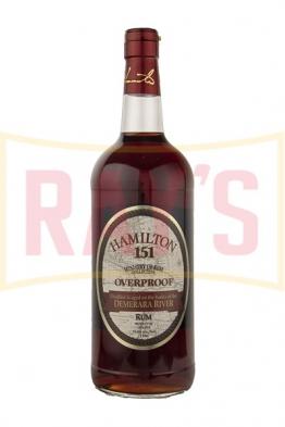 Hamilton - 151 Demerara Overproof Rum (1L) (1L)