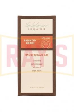 Indulgence Chocolatiers - Creamy City Crunch Chocolate Bar 3.5oz