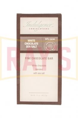 Indulgence Chocolatiers - White Chocolate Sea Salt Chocolate Bar 3.5oz