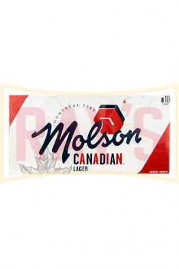 Molson - Canadian Lager (18 pack 12oz cans) (18 pack 12oz cans)