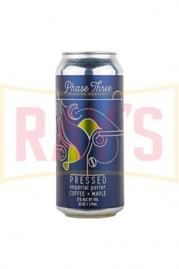 Phase Three Brewing - Pressed: Coffee + Maple (16oz can) (16oz can)