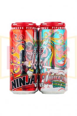 Pipeworks Brewing Co. - Ninja vs. Unicorn (4 pack 16oz cans) (4 pack 16oz cans)