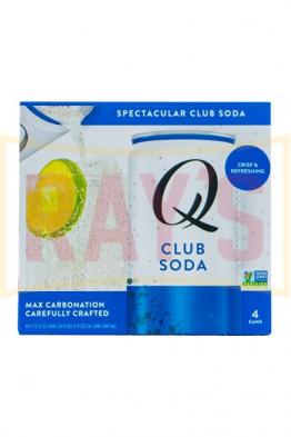 Q - Club Soda (4 pack cans) (4 pack cans)