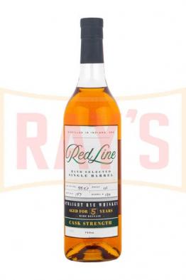 Red Line Whiskey Co. - 5-Year-Old Single Barrel Cask Strength Rye Whiskey (750ml) (750ml)