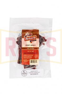 Artas'n Meats - Bourbon Red Pepper Beef Jerky 4oz