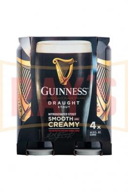 Guinness - Draught (4 pack 14.9oz cans) (4 pack 14.9oz cans)