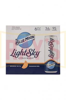 Blue Moon - Light Sky (6 pack 12oz cans) (6 pack 12oz cans)
