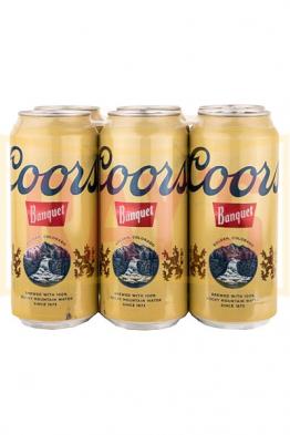 Coors - Banquet Lager (6 pack 16oz cans) (6 pack 16oz cans)