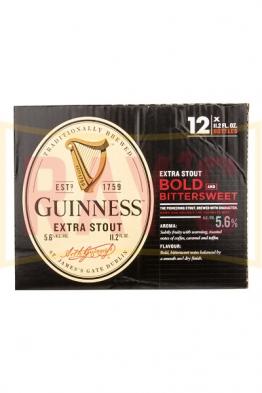 Guinness - Extra Stout (12 pack 11.2oz bottles) (12 pack 11.2oz bottles)
