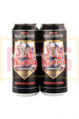 Robinsons Brewery - Iron Maiden Trooper (4 pack 16oz cans) (4 pack 16oz cans)
