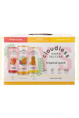 Cloudless Hard Seltzer - Tropical Variety Pack (12 pack 12oz cans) (12 pack 12oz cans)